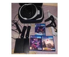 VR Set and DVD - PS4